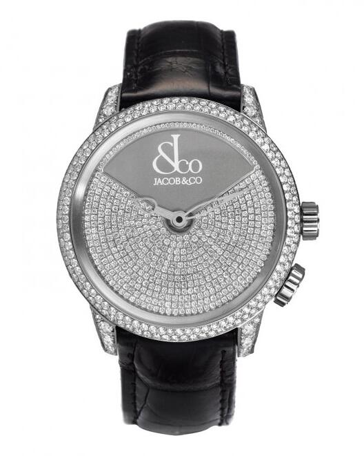 swiss luxury Jacob & Co. Caligula White gold 400.100.30.RD.AB.1NS replica watch
